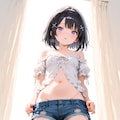 [12枚] へそ×鼠径部×ショートパンツ 9枚目