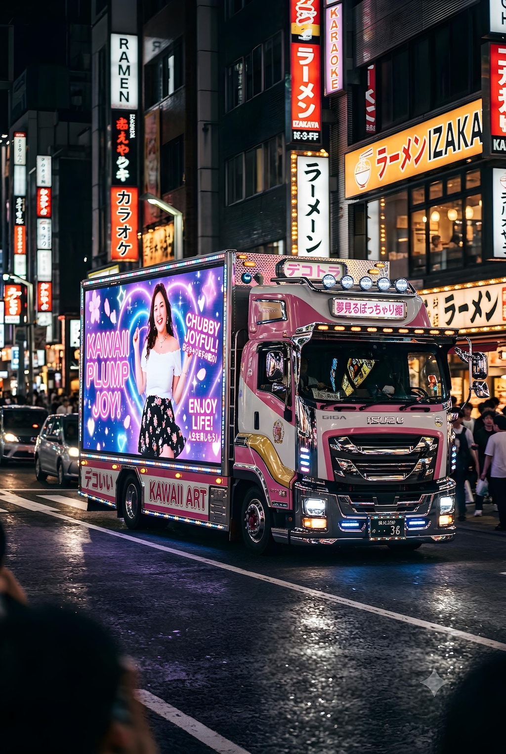 ぽっちゃり系アドトラック