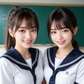 女子高生2人17 4枚目
