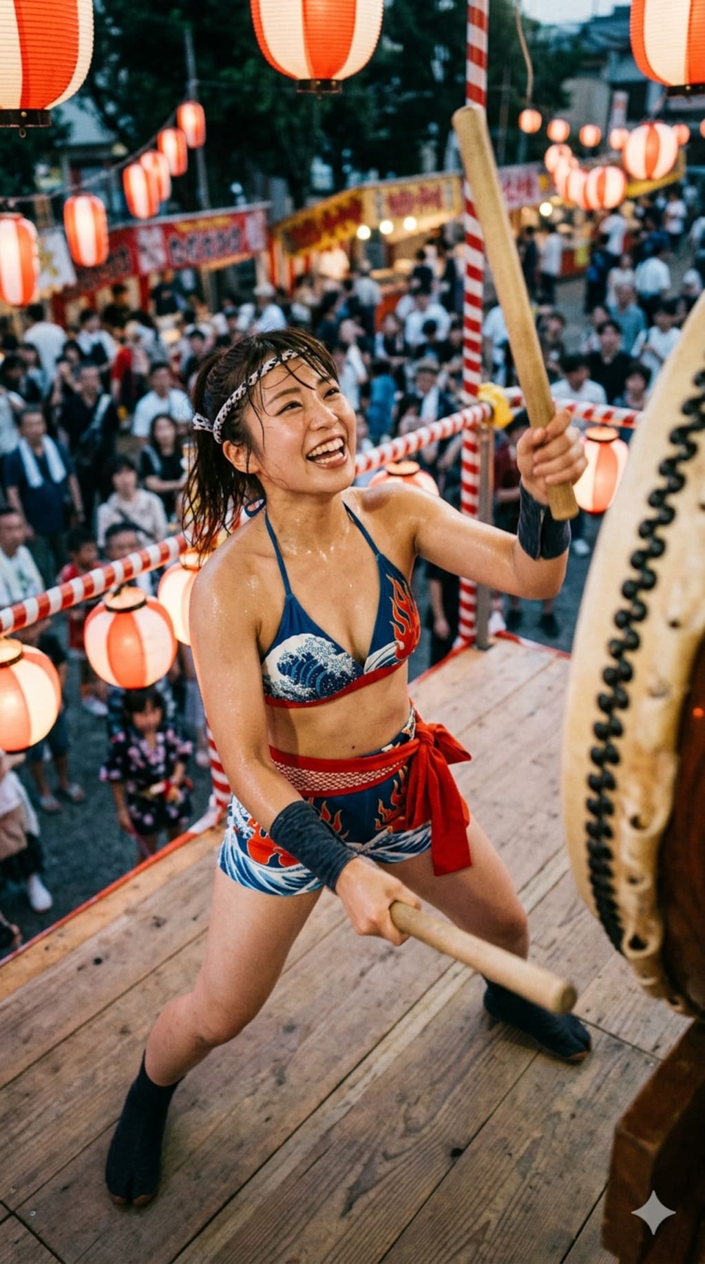 お祭り×和太鼓