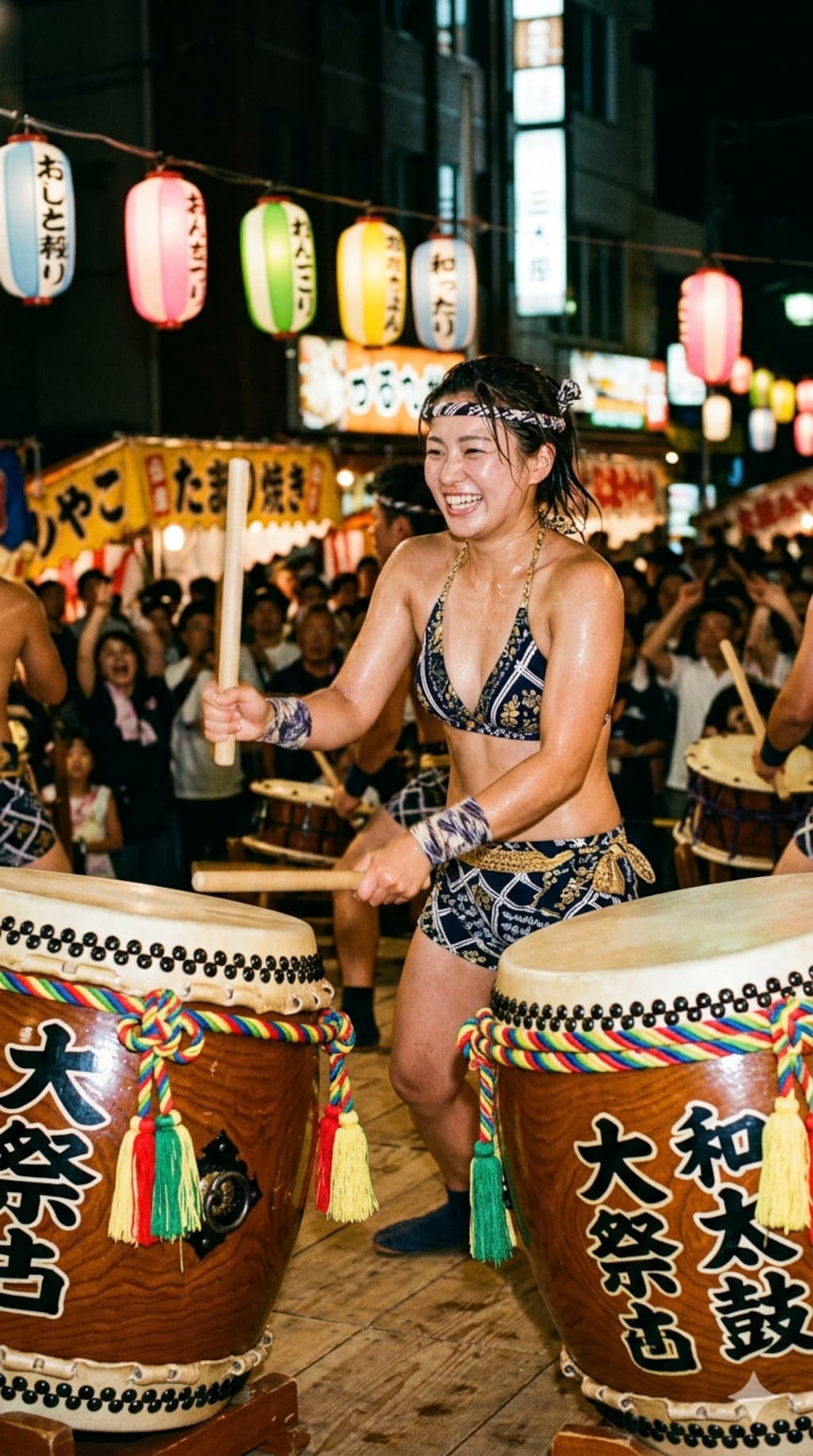 お祭り×和太鼓