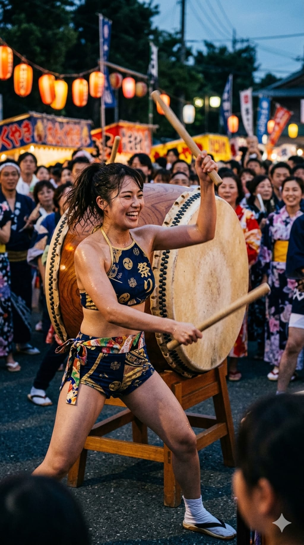 お祭り×和太鼓