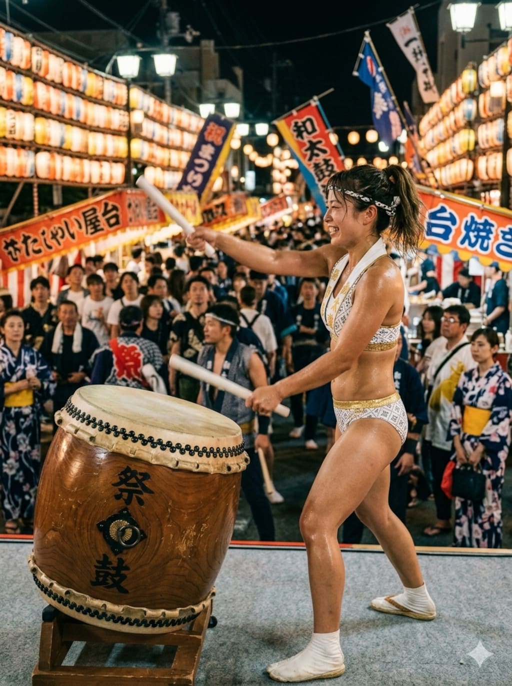 お祭り×和太鼓