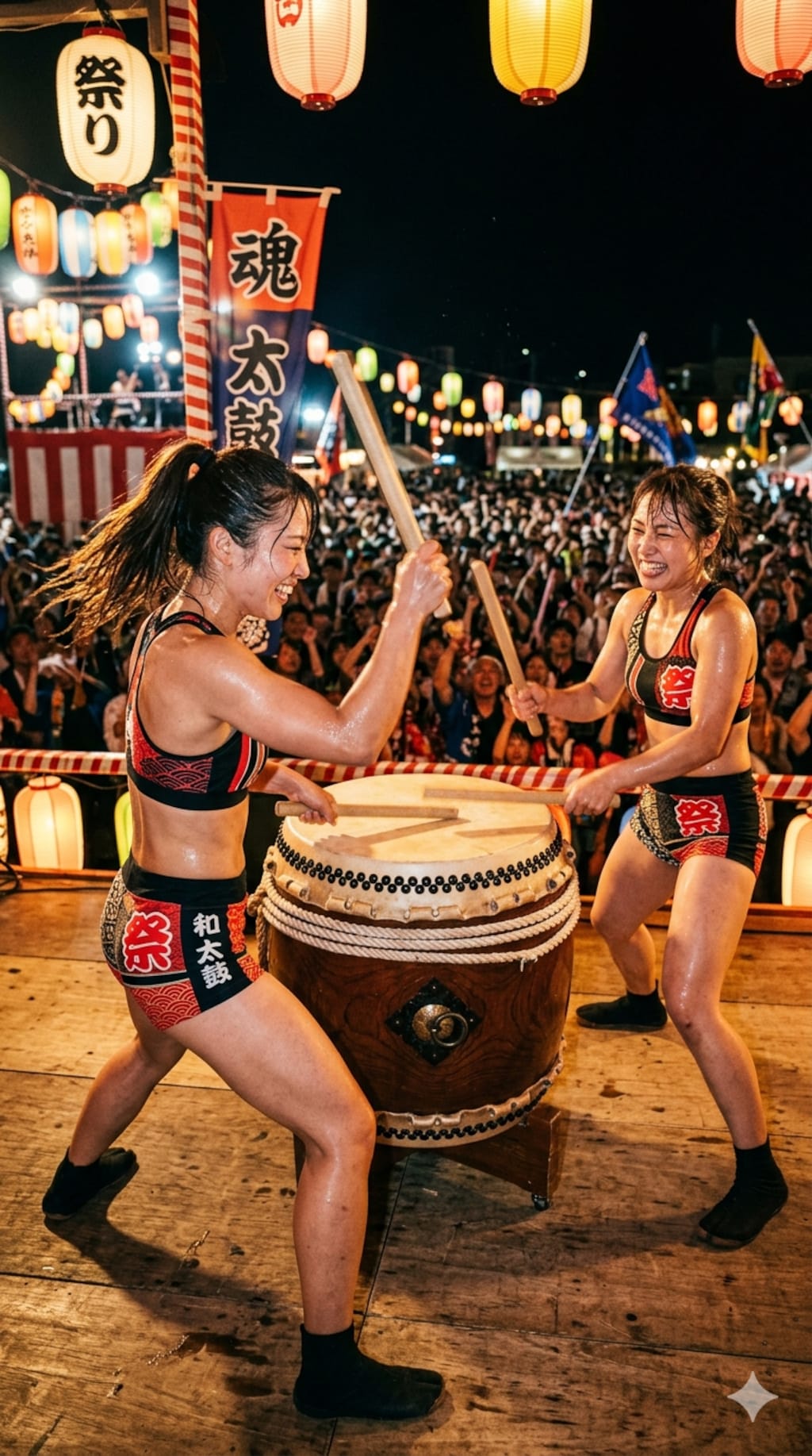 お祭り×和太鼓