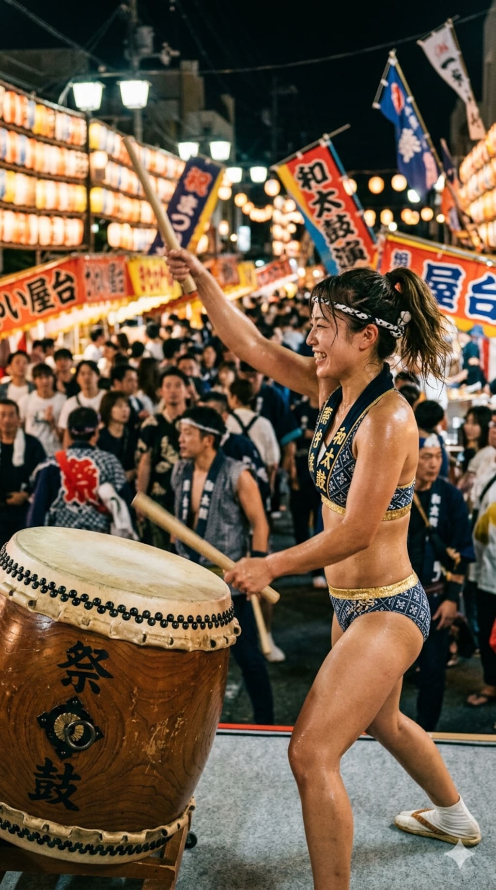 お祭り×和太鼓