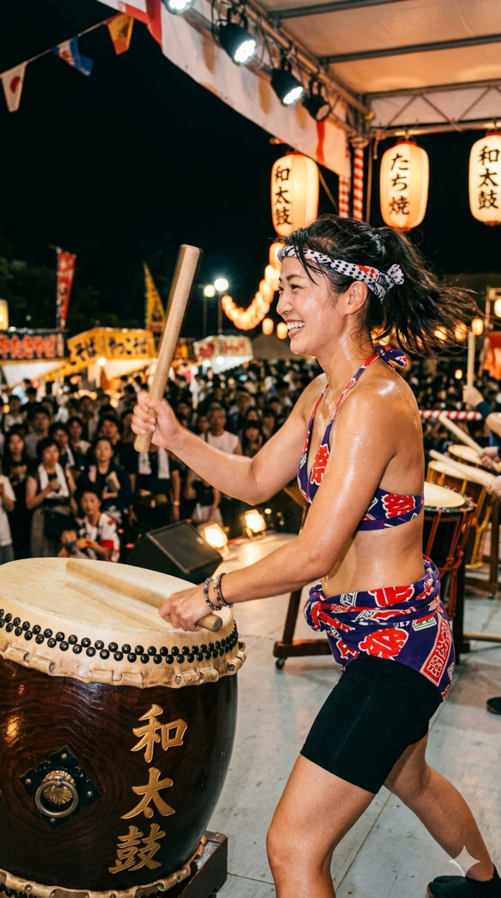 お祭り×和太鼓