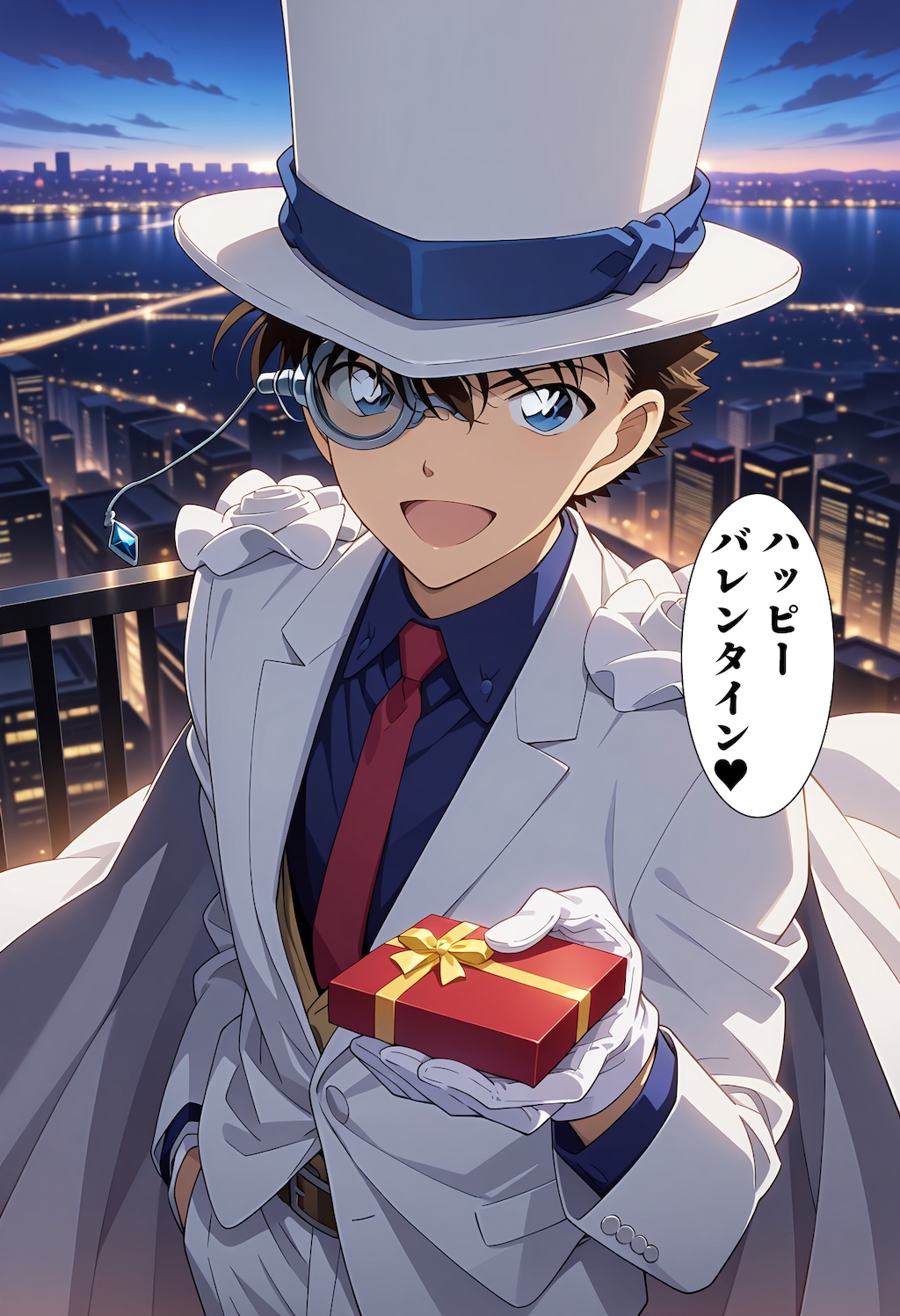 バレンタインデー！4コマ漫画！