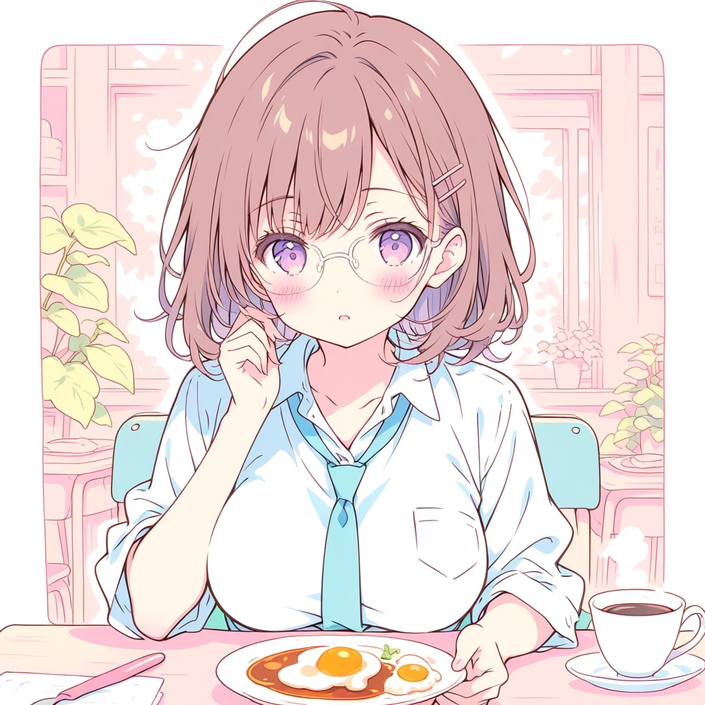 朝食摂らなきゃダメ | の人気AIイラスト・グラビア