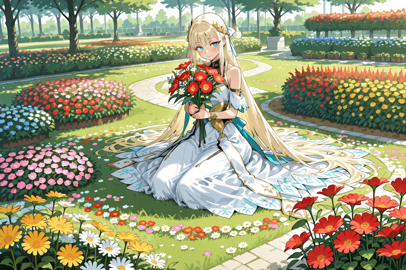 DAISYに花 雛菊の花 | の人気AIイラスト・グラビア