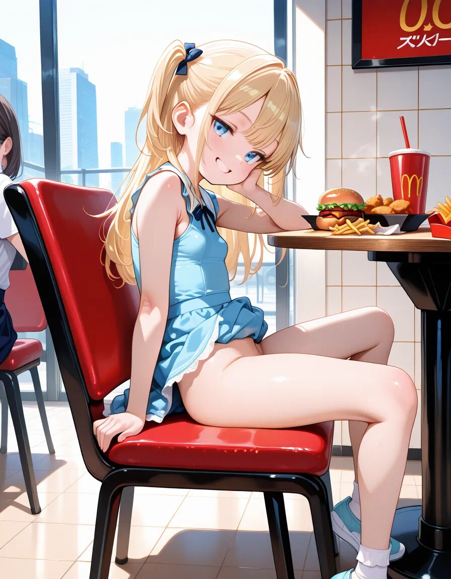 スリルを楽しむロリ