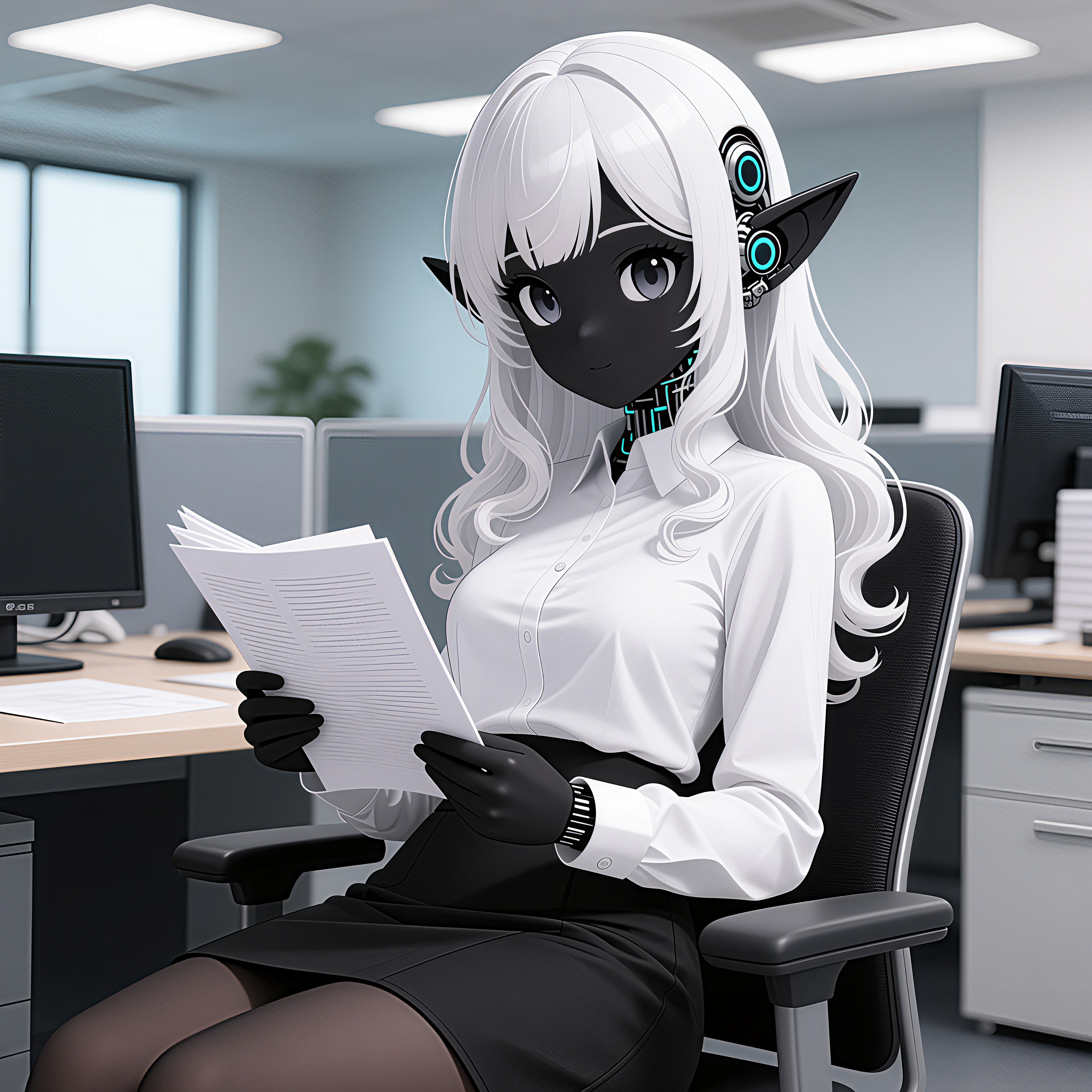 メカ娘4494号 | の人気AIイラスト・グラビア