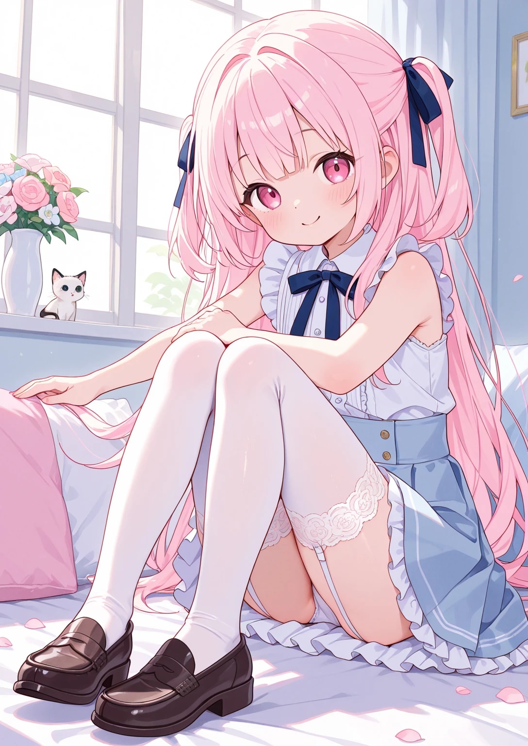 低年齢量産型好きのお兄ちゃんへ003《なでなで》 | の人気AIイラスト・グラビア