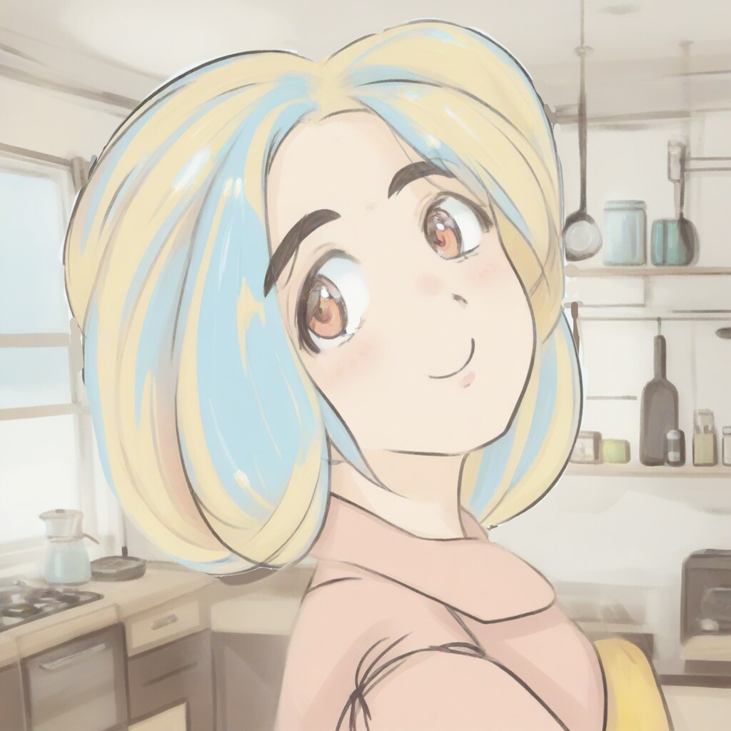 朝ご飯作ってるよ