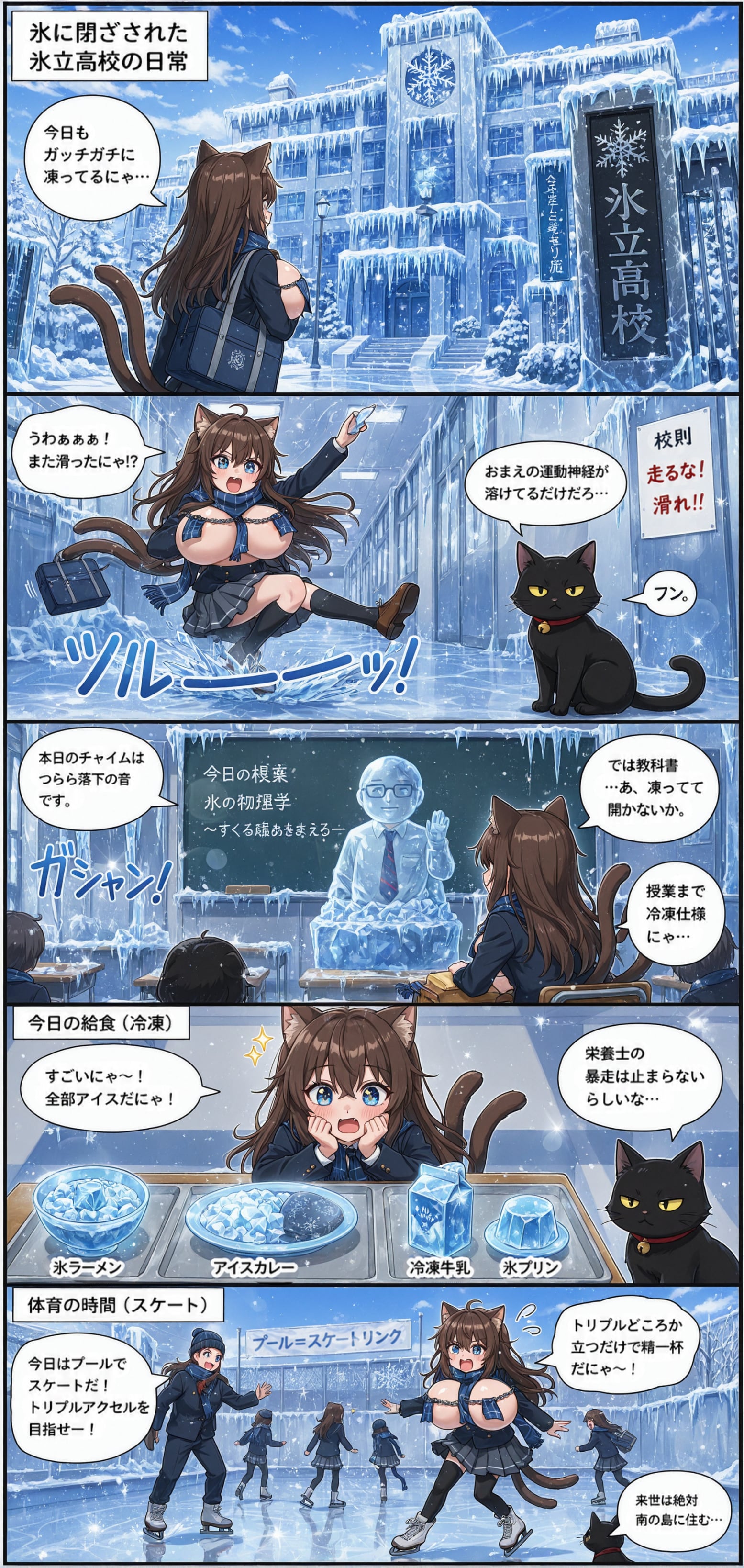氷立高校の日常