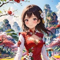 奥ゆかしいアオザイ 4枚目