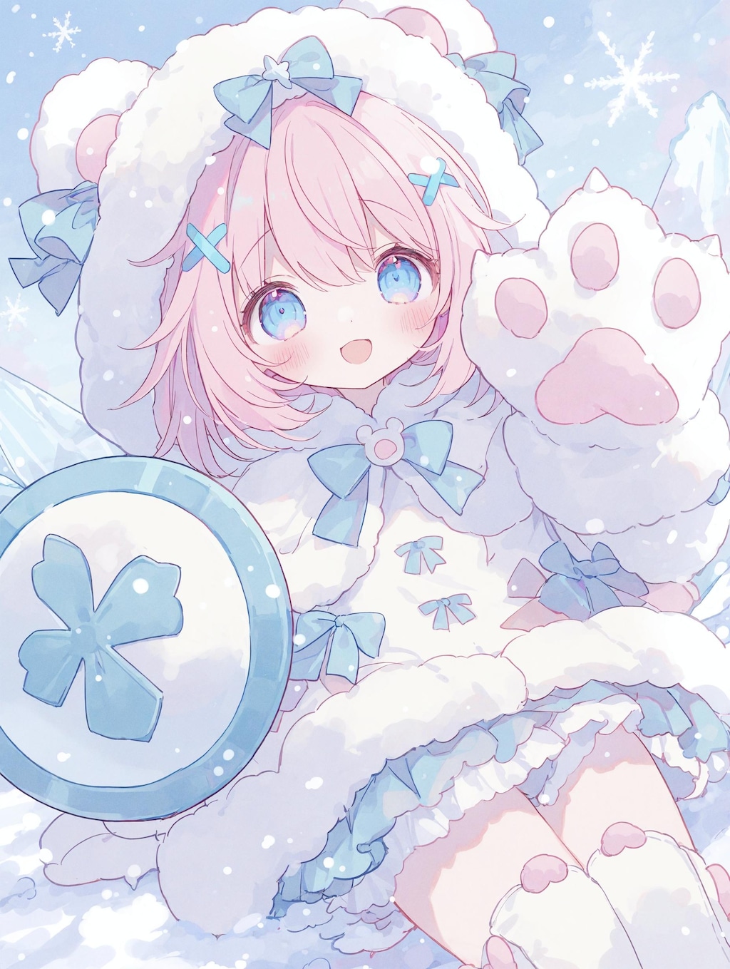 白くまタンクガール