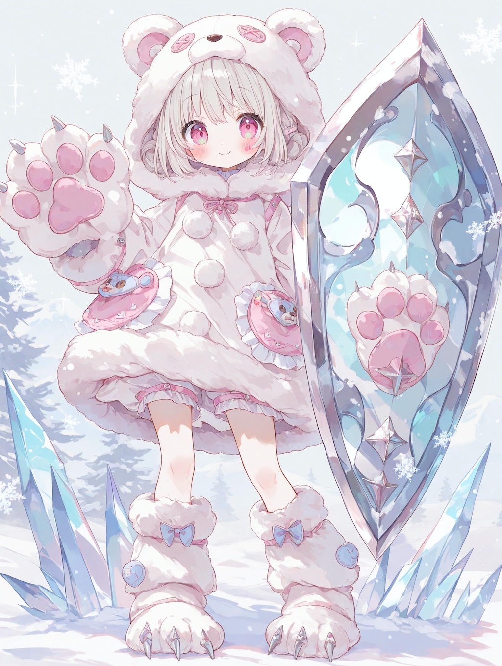 白くまタンクガール