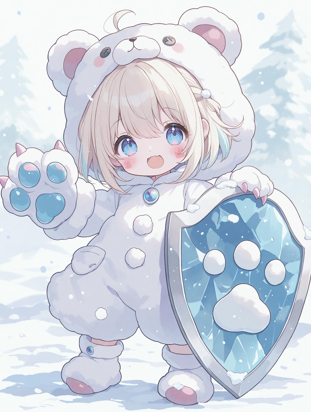 白くまタンクガール