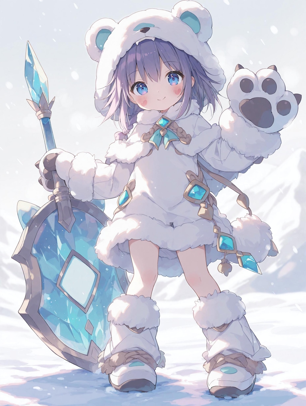 白くまタンクガール