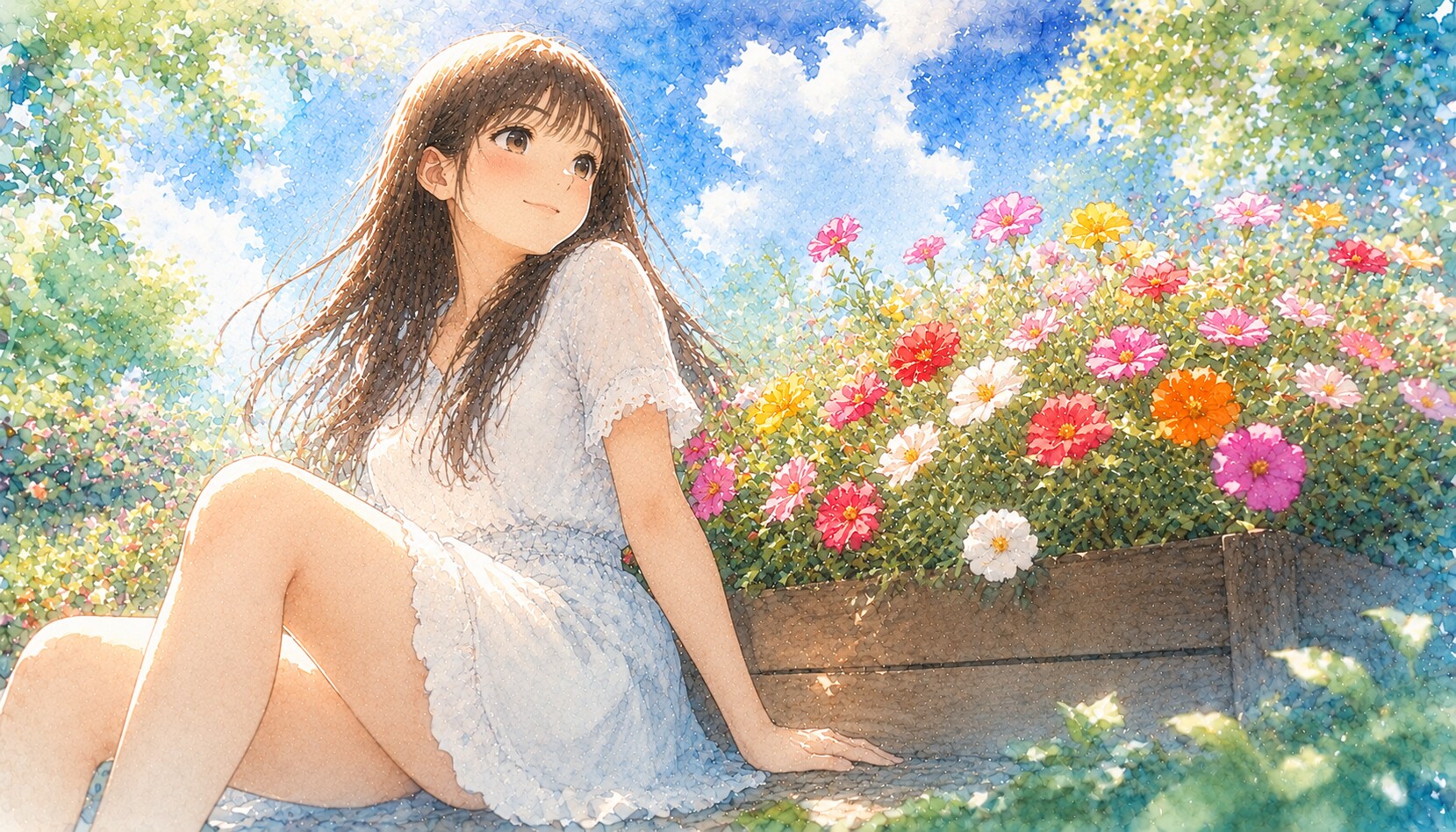 誕生花　0803 マツバボタン | の人気AIイラスト・グラビア