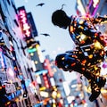 AI画像サイバーパンク風作品17 3枚目