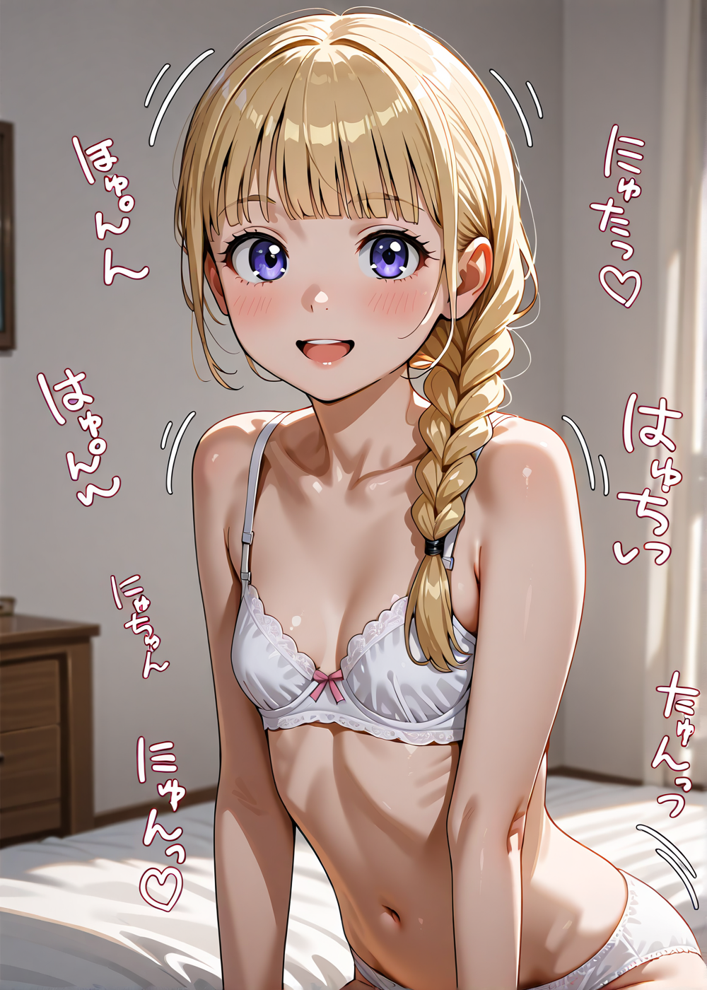 金髪少女撮影会シリーズ　下着モデル編