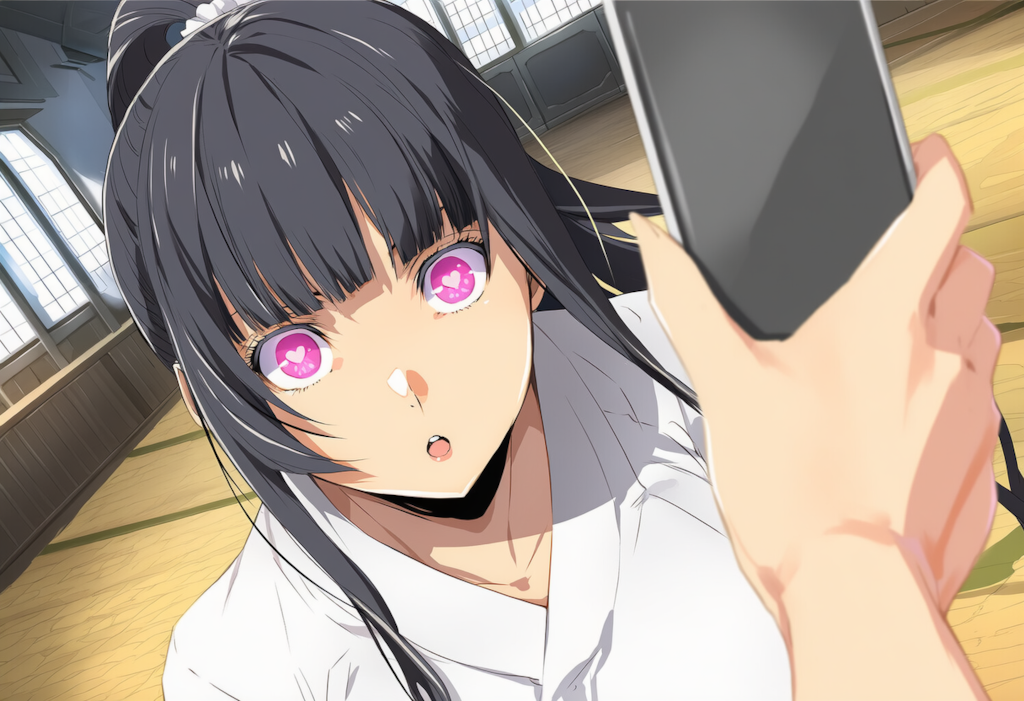 ちゅいい〜〜〜ん