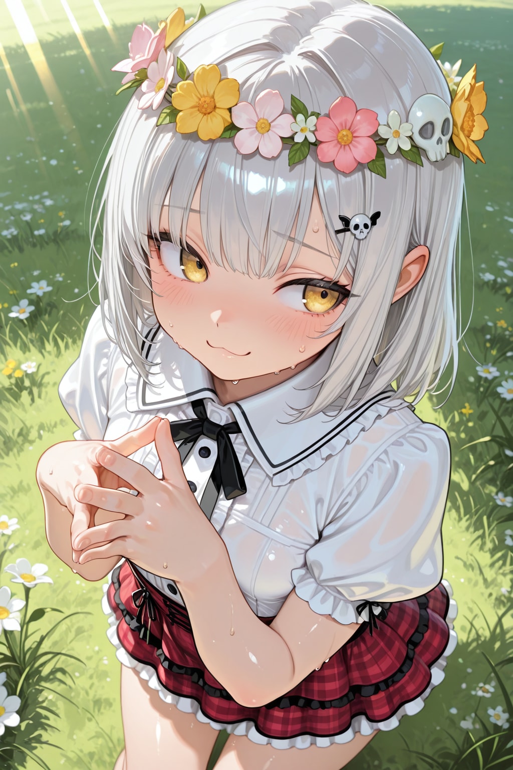 たまにはおめかし。