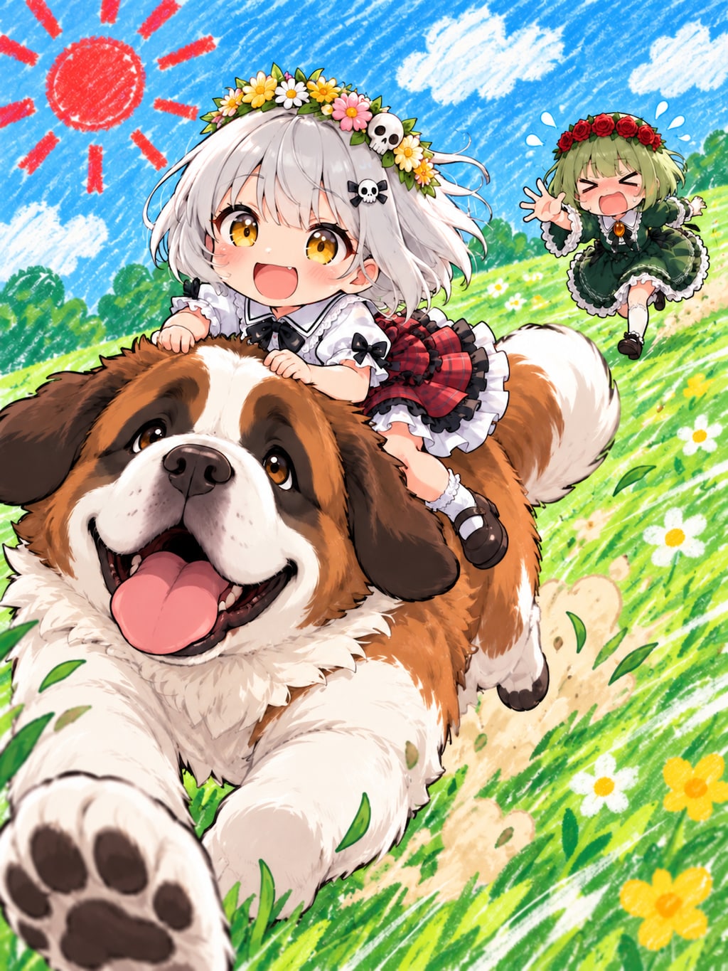 たまにはおめかし。