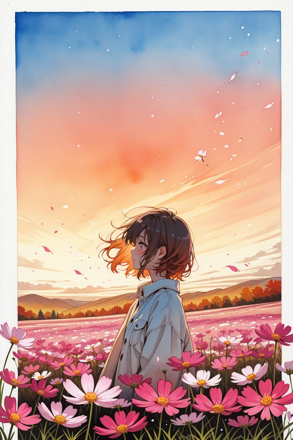 秋風 | の人気AIイラスト・グラビア