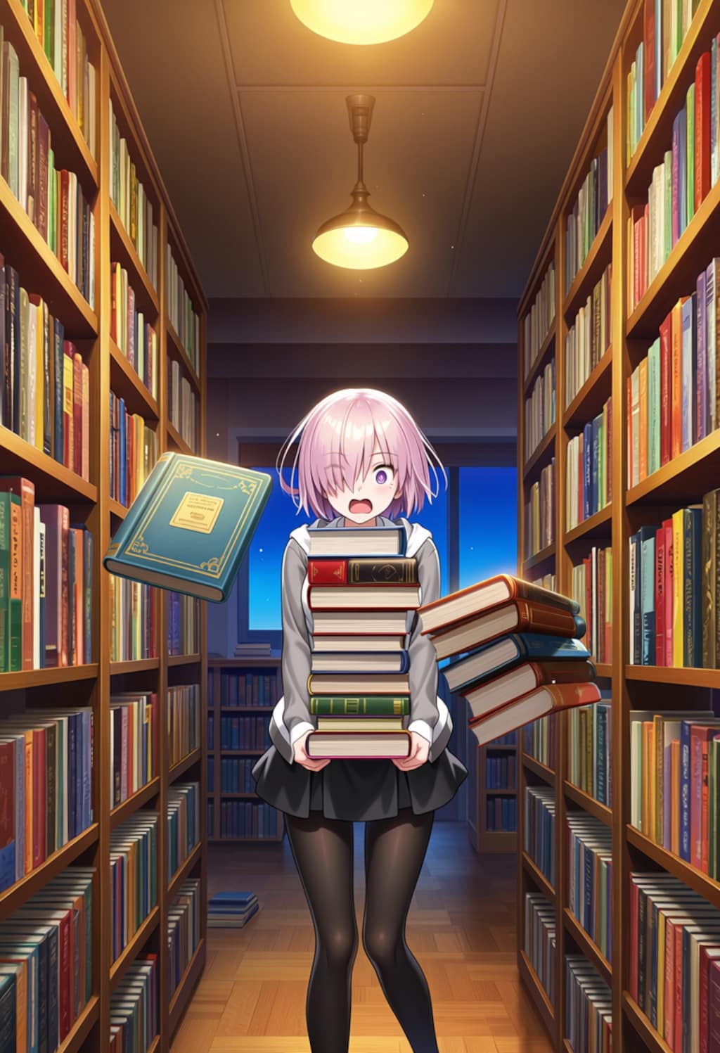 図書館パニック！