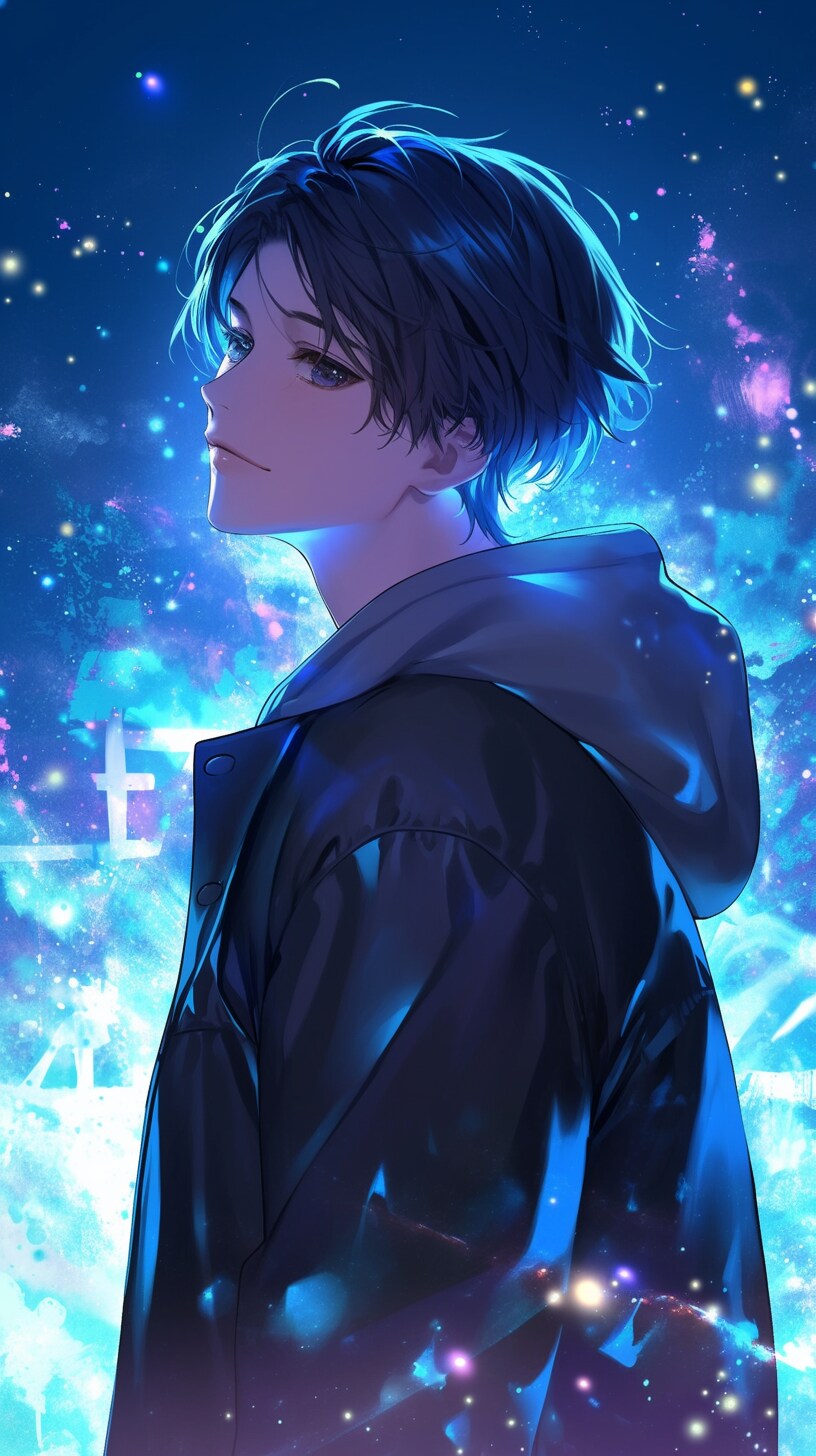 0時過ぎの、青い魔法。