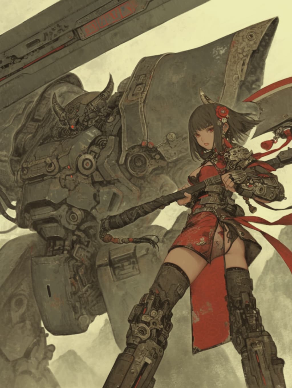 女炎之剑客 [红]