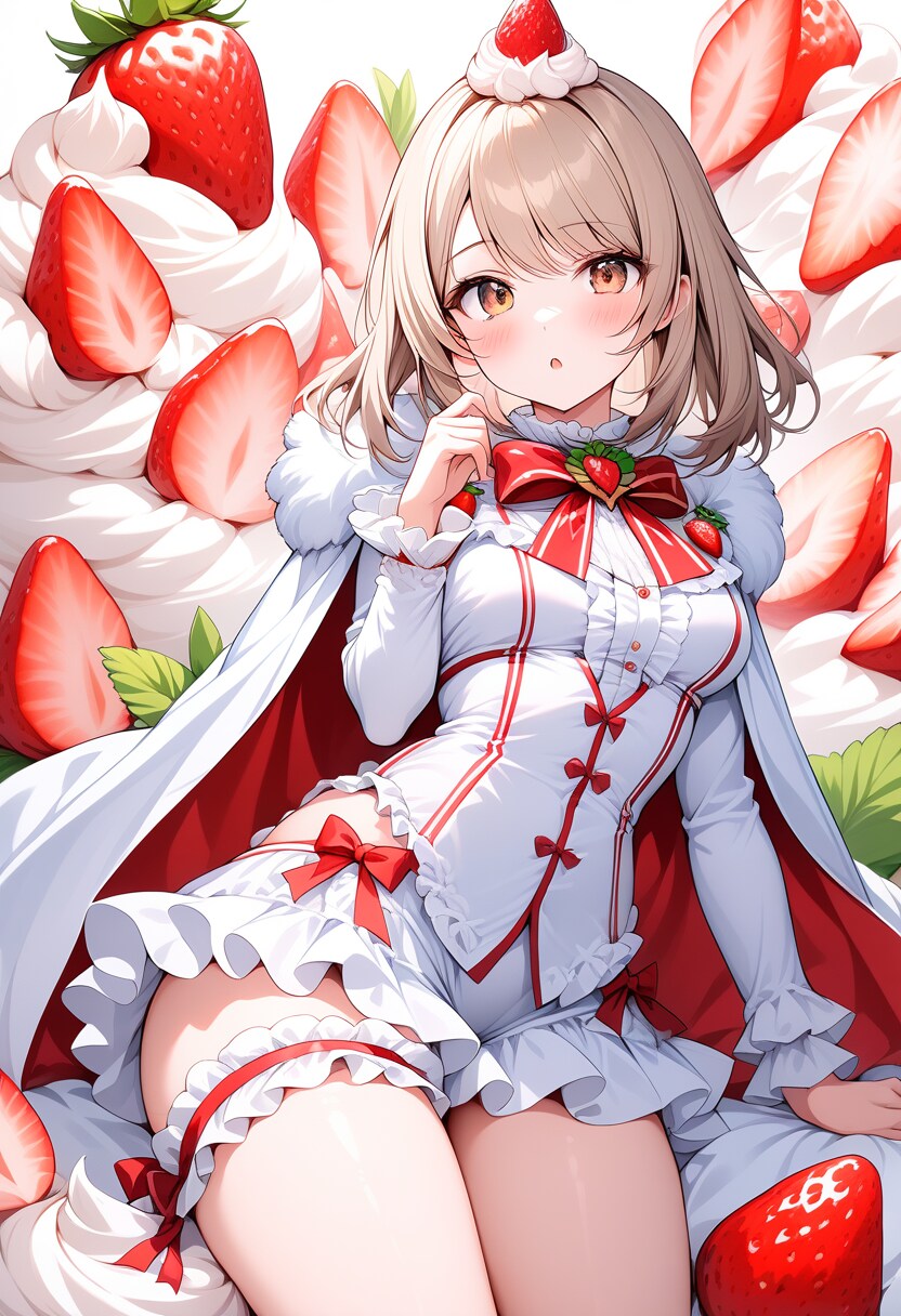 ショートケーキ | の人気AIイラスト・グラビア