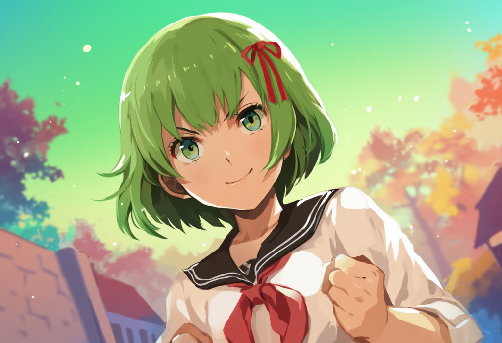 元気いっぱい、ちよるちゃん
