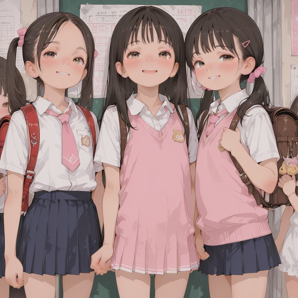 女児たち