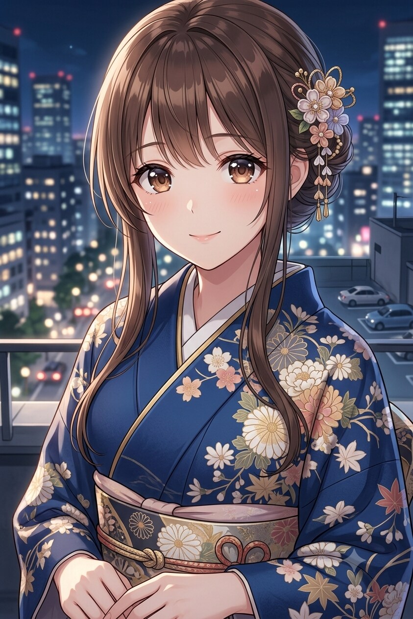 【リン】着物スタイル | の人気AIイラスト・グラビア