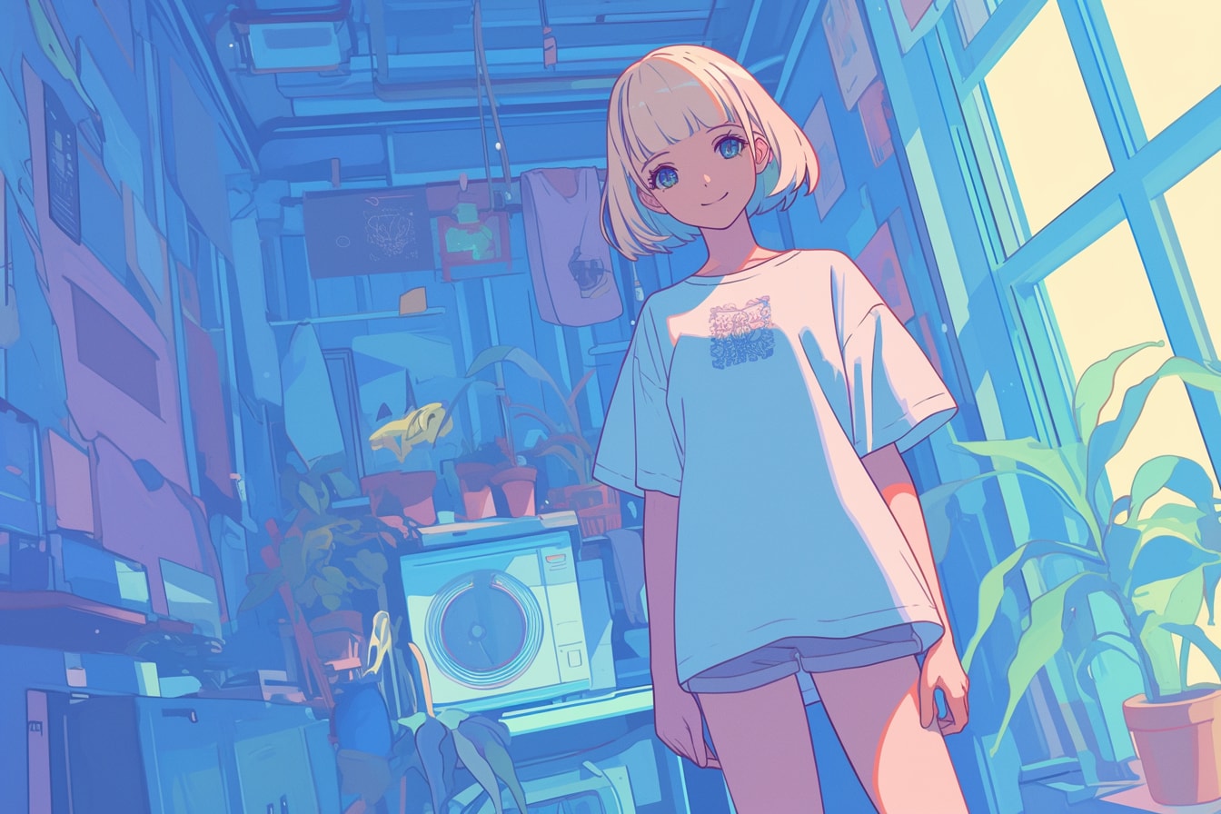 マッシュカットの子✨67 | の人気AIイラスト・グラビア