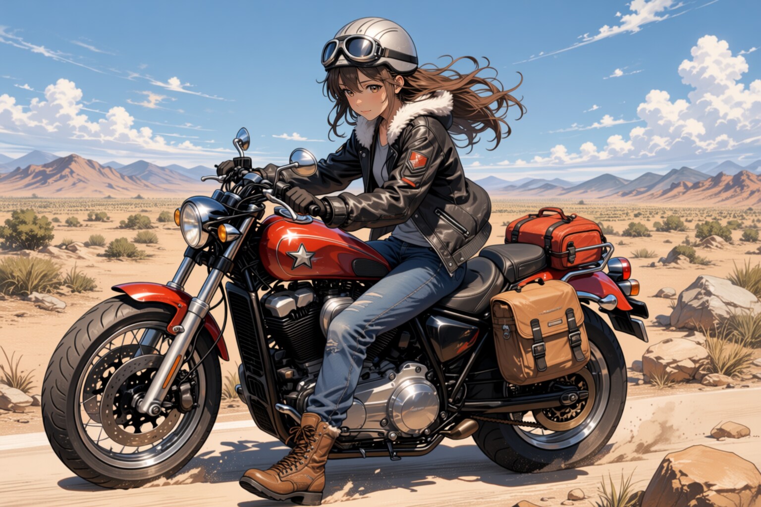バイク女子