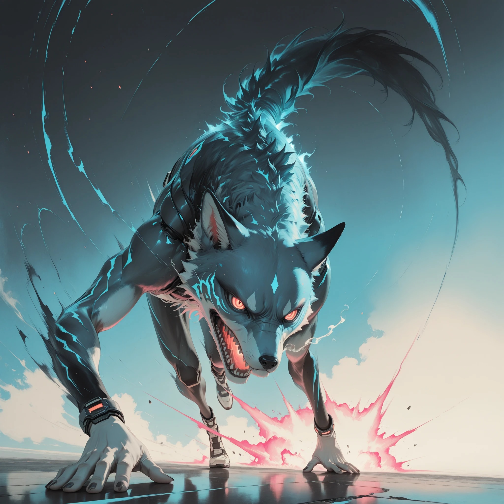 獣人の本気走り | の人気AIイラスト・グラビア