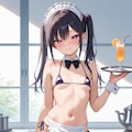 マイクロビキニ・ウェイトレス 4枚目