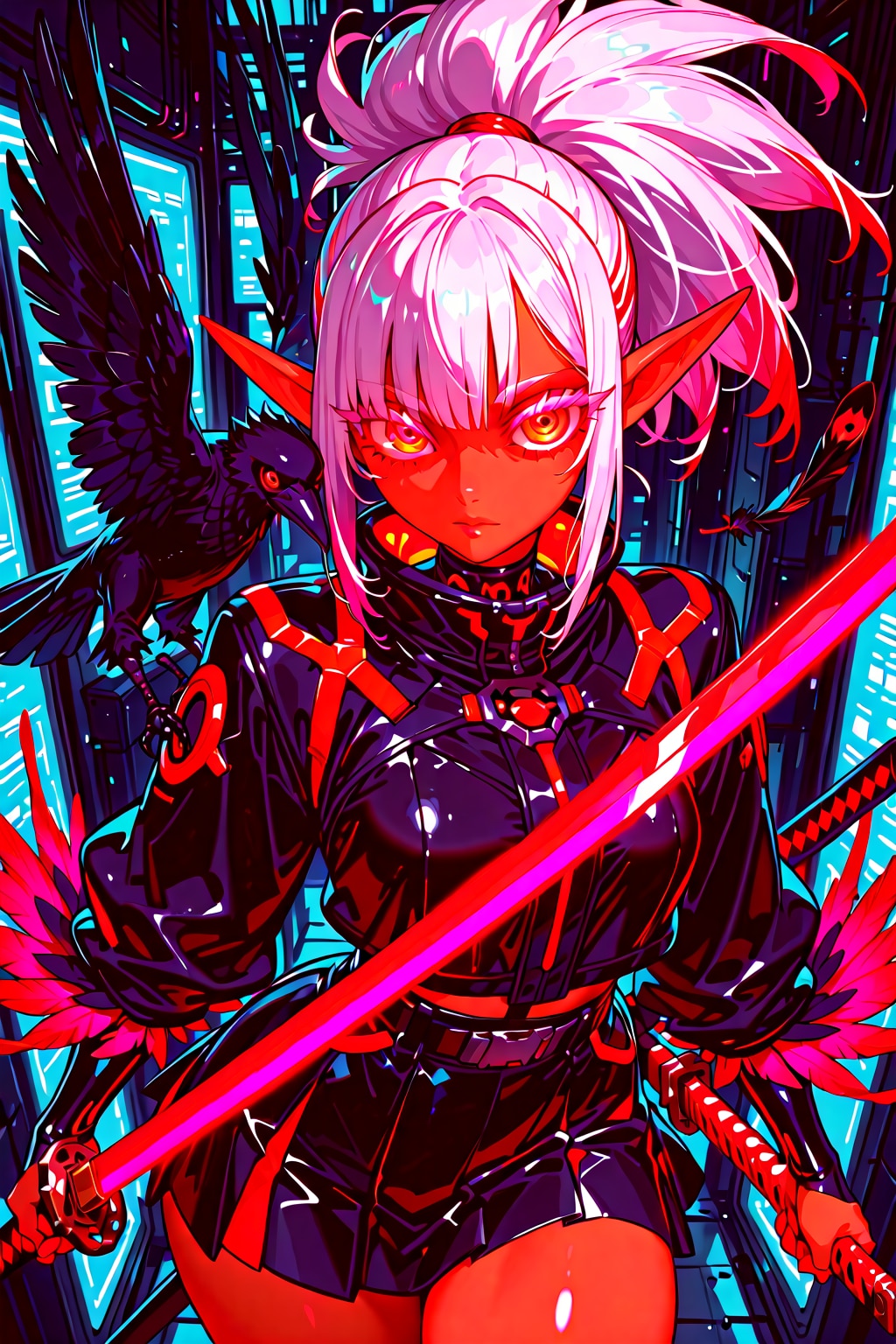 エルフの女の子