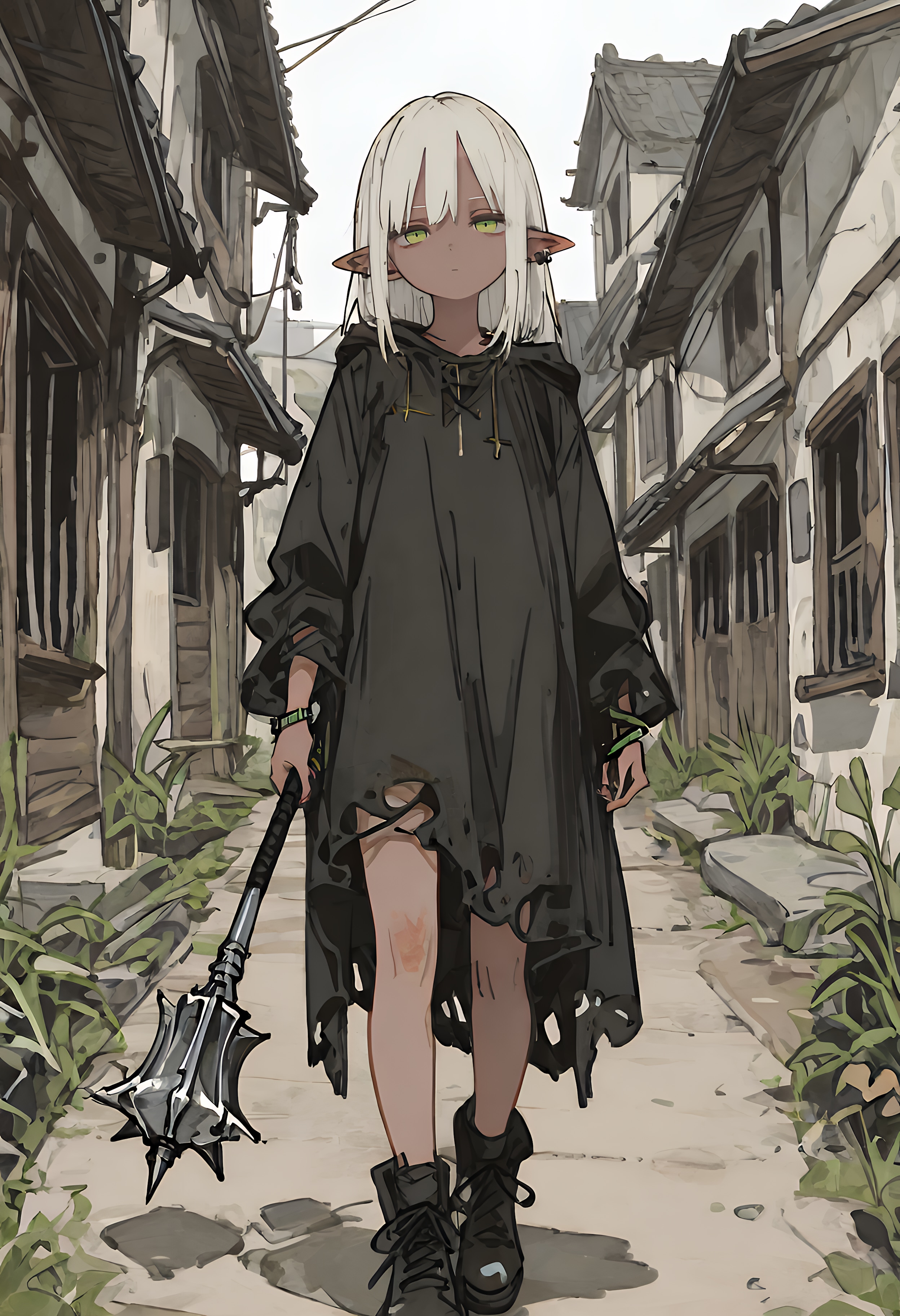 エルフのメイス | の人気AIイラスト・グラビア