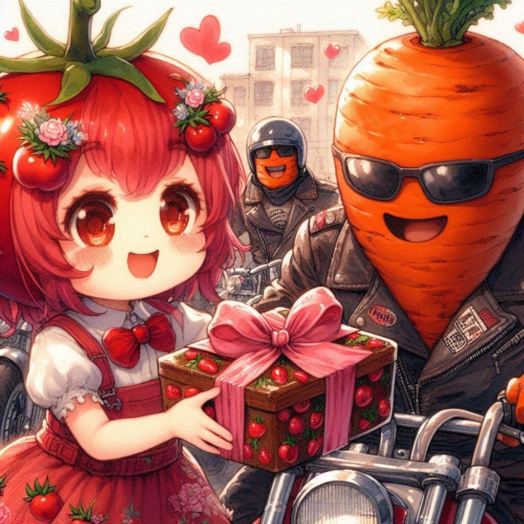 トマトちゃんのバレンタイン