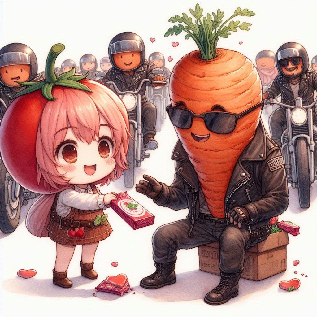 トマトちゃんのバレンタイン