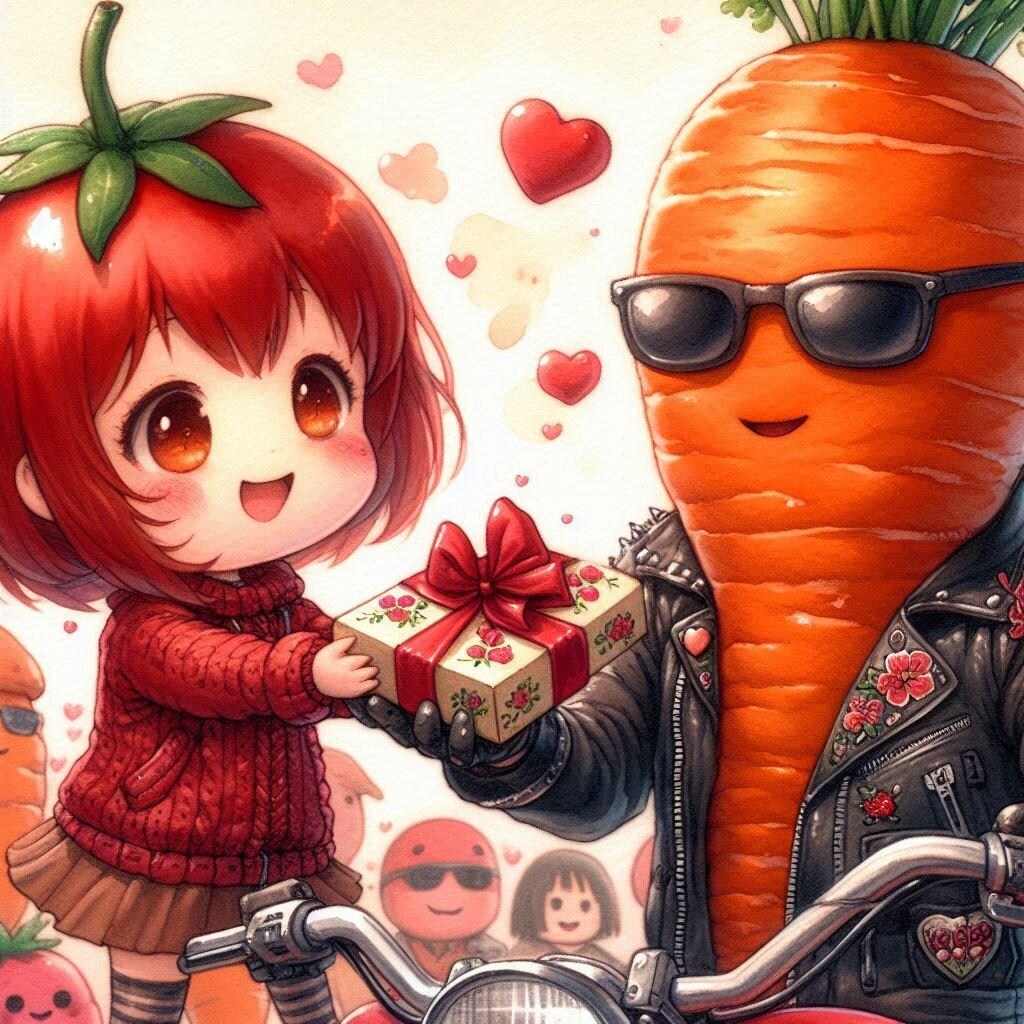 トマトちゃんのバレンタイン