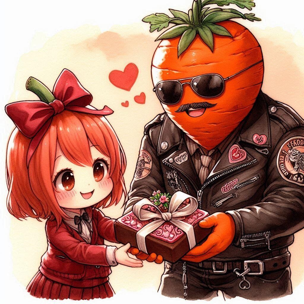 トマトちゃんのバレンタイン