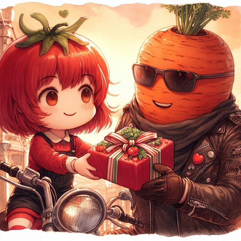 トマトちゃんのバレンタイン