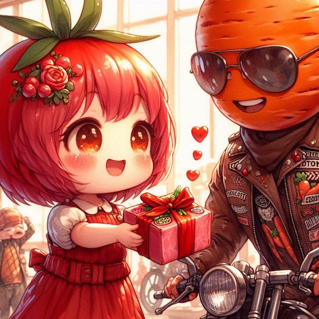 トマトちゃんのバレンタイン