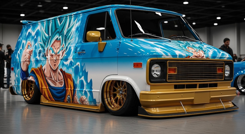 ドラゴンボールシボレーバン